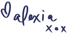 alexia pinchbeck signature